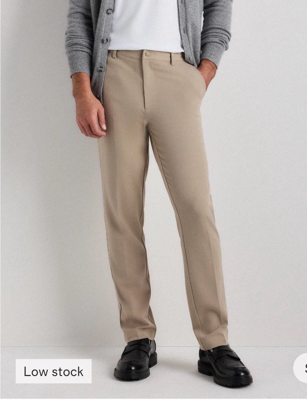 Quince Men's Light Gray Chinos